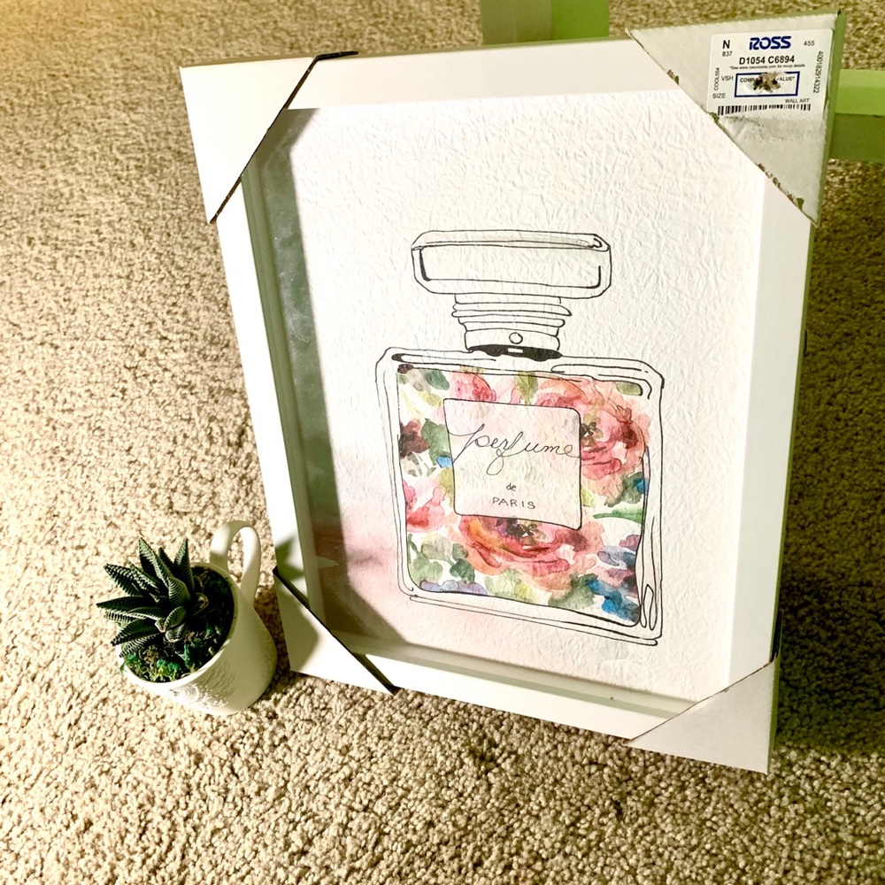 NWT Adorable Perfume painting!